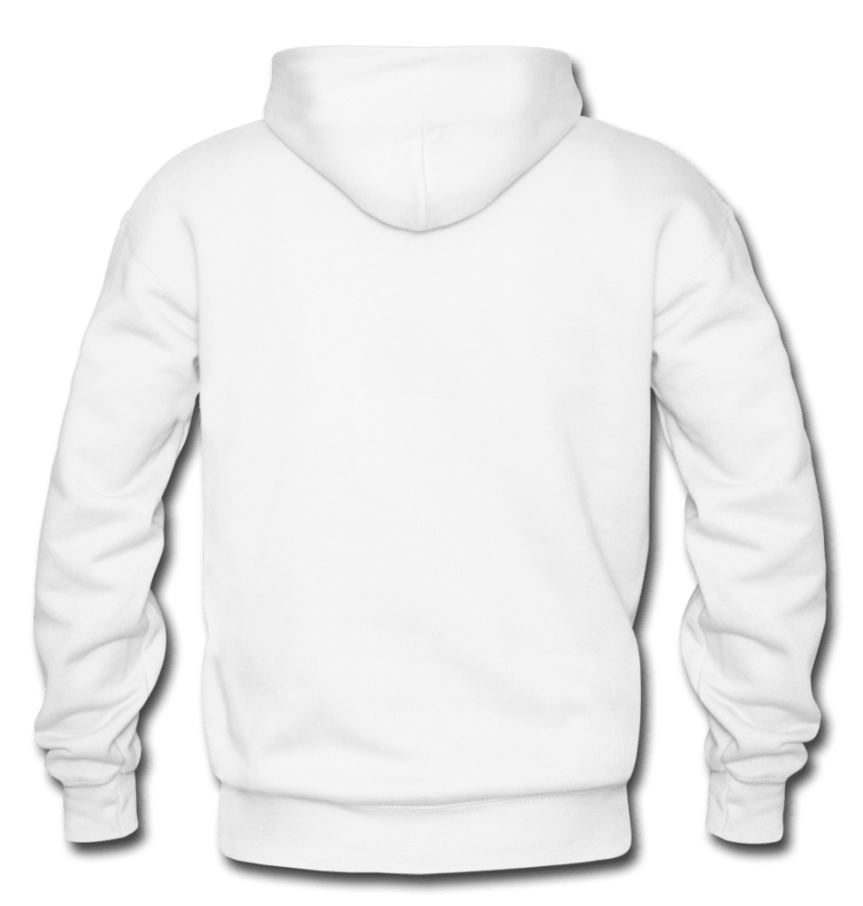 witte hoodie